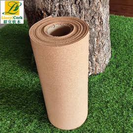 联宜软木批发软木卷材软木加工定制水松木软木纸生产制作厂家直销